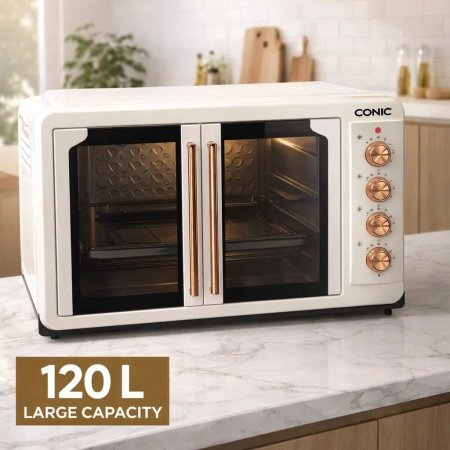 فرن كهربائي سعة 120 لتر من كونيك العالمية