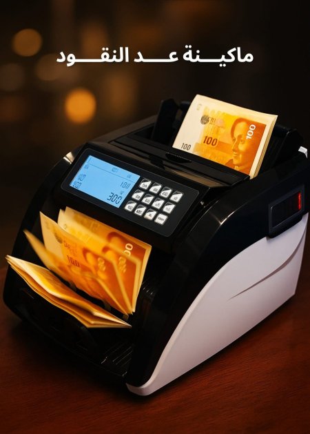 ماكينة عد النقود الذكية 💵