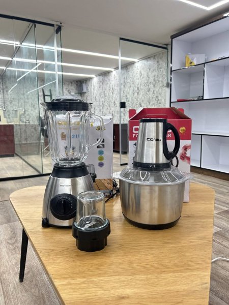 بكج خلاط زجاج و مفرمة الخضروات